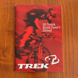 Trek All-Terrain Bicycle Owner's Manual - Red